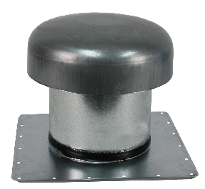 Electrical Roof  Cap  With Flange 7 Diameter Style Crest 